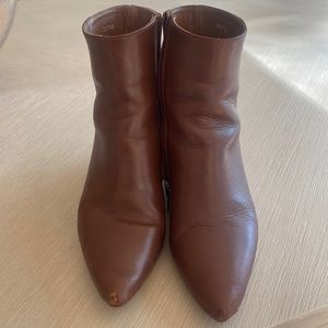 Aquatalia leather bootie  Italian leather.